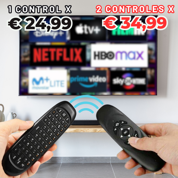 Control Air Mouse™️ Navega en tu TV mas rapido y eficiente